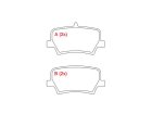 Pastilha de Freio Traseira WILLTEC para Volvo XC40 2.0 16V T4 T5 MOMENTUM T5 R-DESIGN 2018 até 2020 - Cod. PW1027