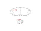 Pastilha de Freio Dianteira WILLTEC para Toyota Corolla Cross 1.8 2.0 2022 até 2023 - Cod. PW1047A