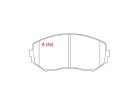 Pastilha de Freio Dianteira WILLTEC para Suzuki Grand Vitara 2.0 2008 até 2016 - Cod. PW742