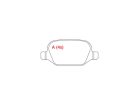 Pastilha de Freio Traseira WILLTEC para Alfa Romeo 156 2.0 16V 2.5 24V L4 V6 2000 até 2004 - Cod. PW748