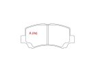 Pastilha de Freio Dianteira WILLTEC para Chana Cargo 2005 até 2012 - Cod. PW760